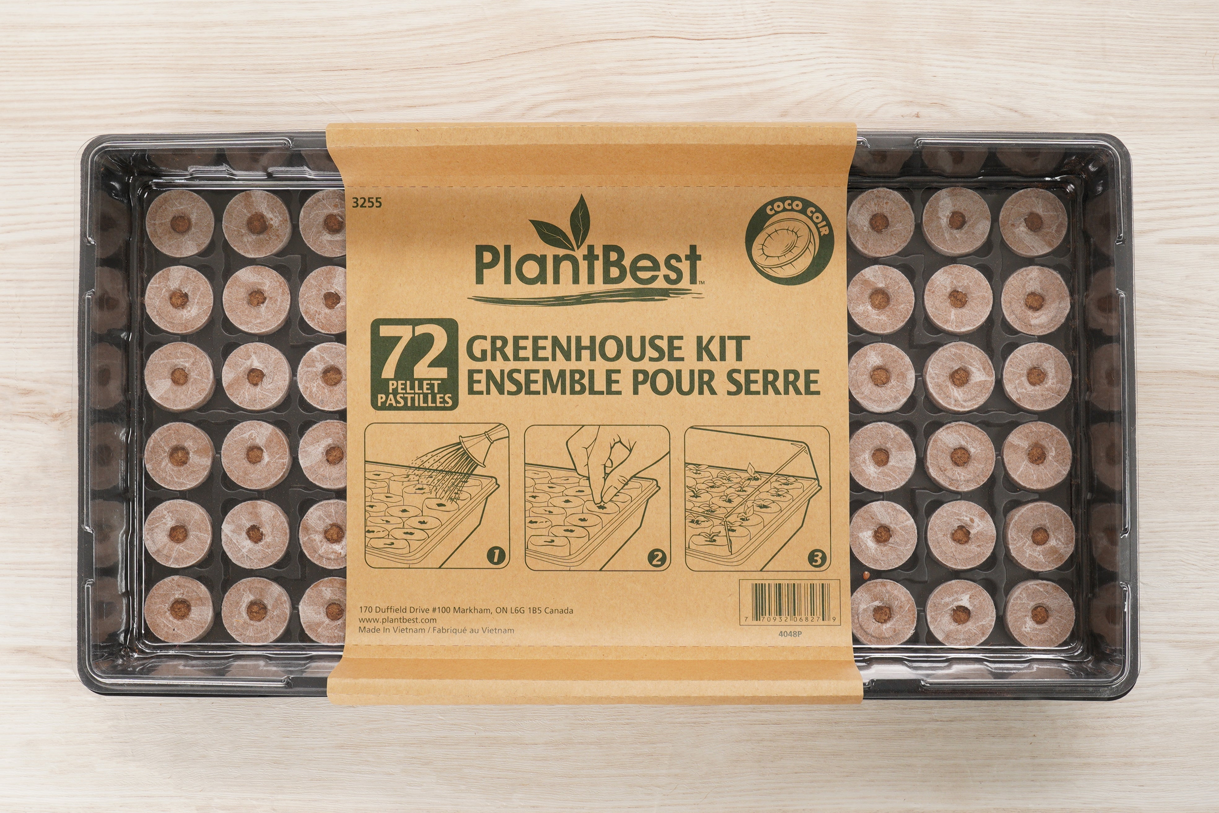 72 x 35mm Pellet Greenhouse Kit