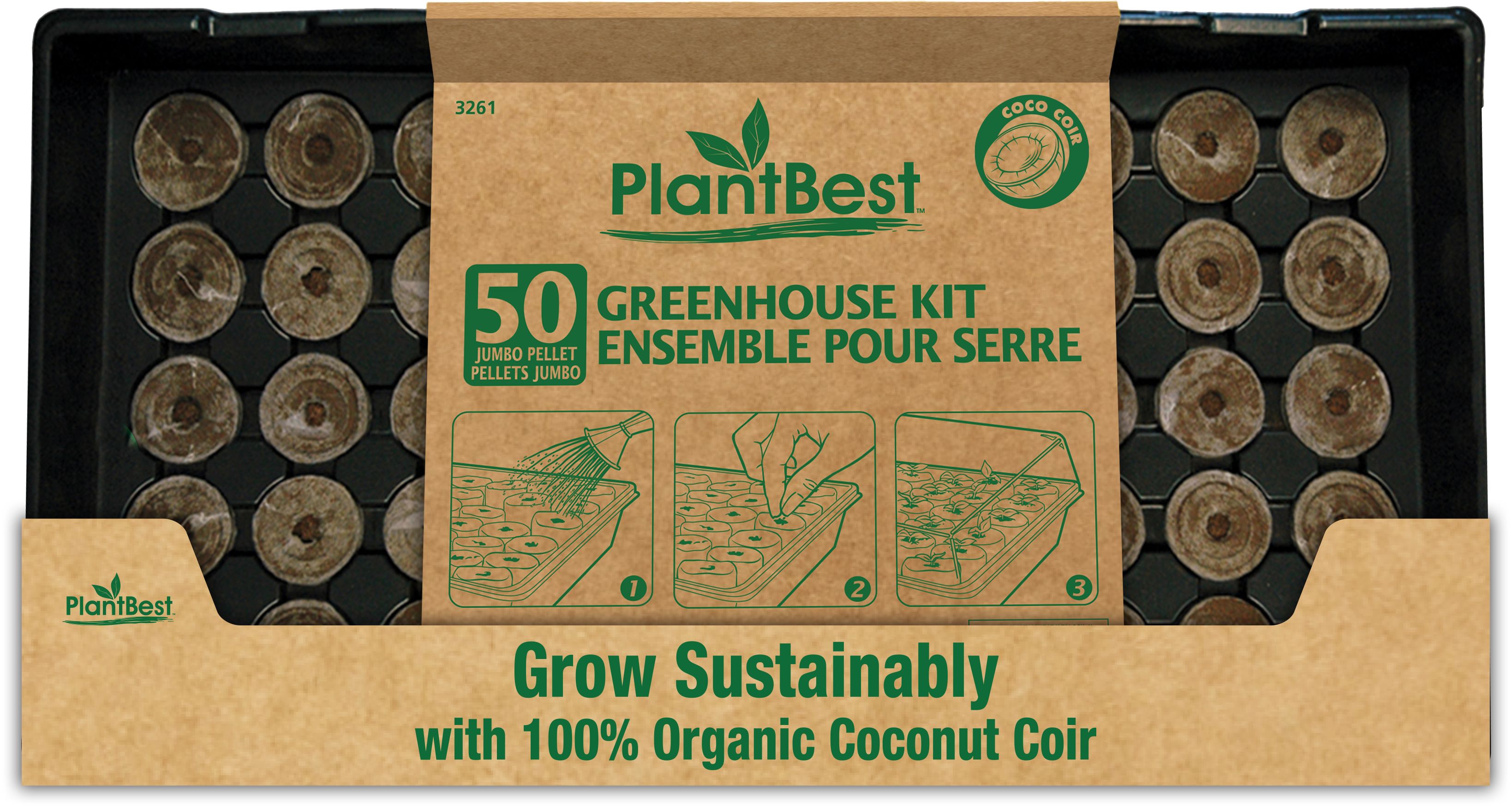 50 x 42mm Pellet Greenhouse Kit