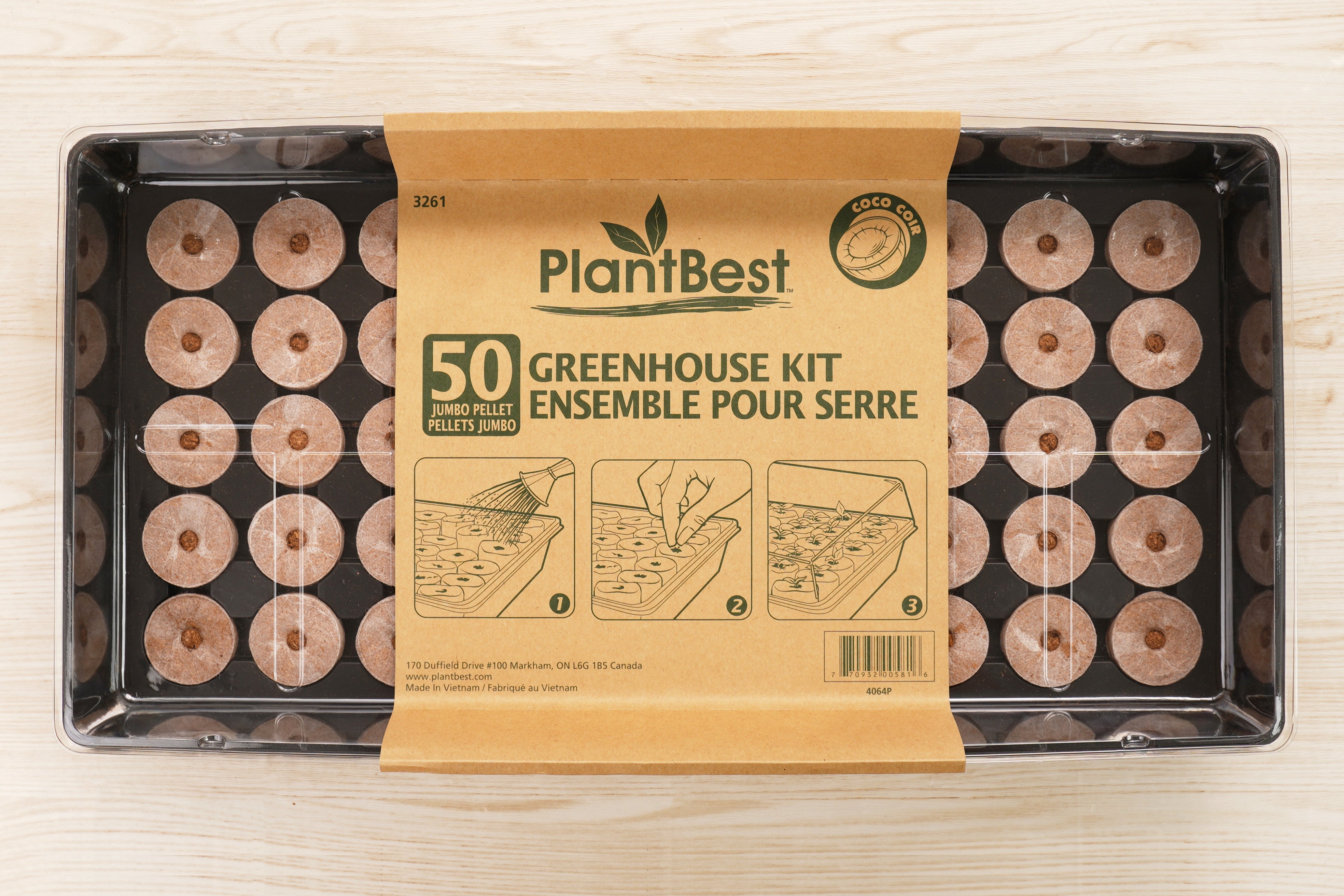 50 x 42mm Pellet Greenhouse Kit