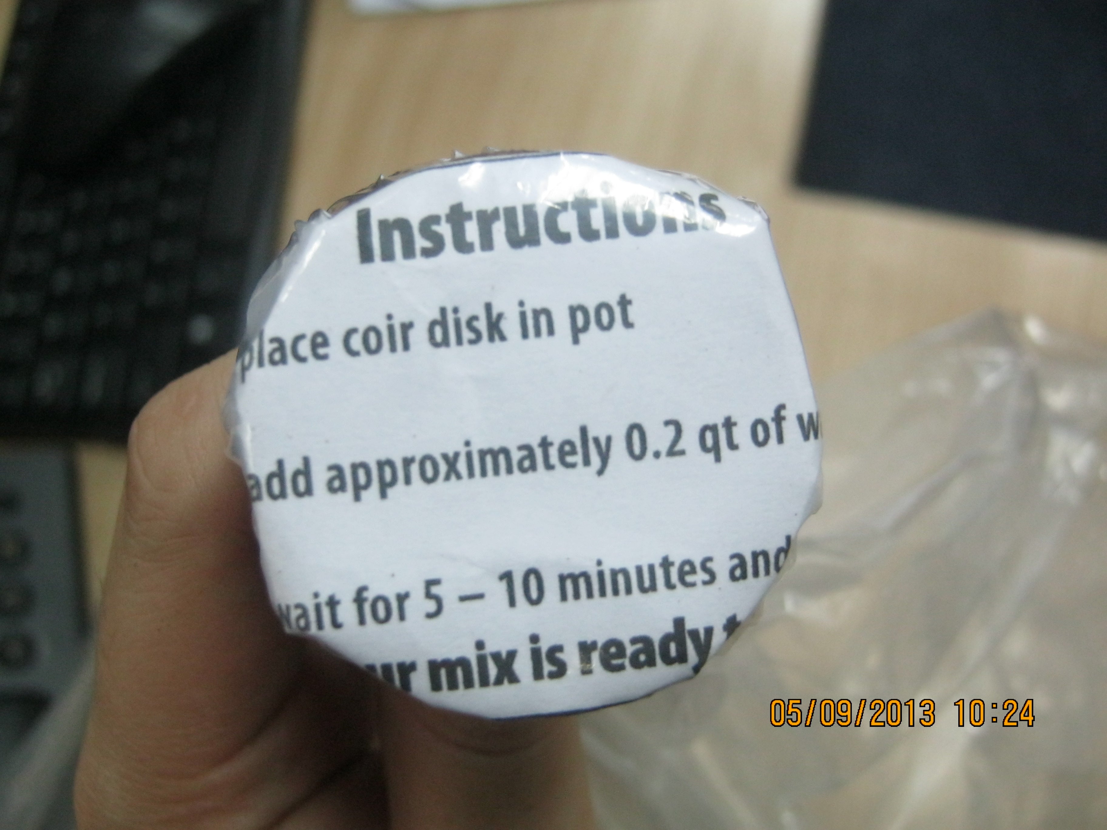 2 x 35mm Grow Pellet w/fertilizer & instructions
