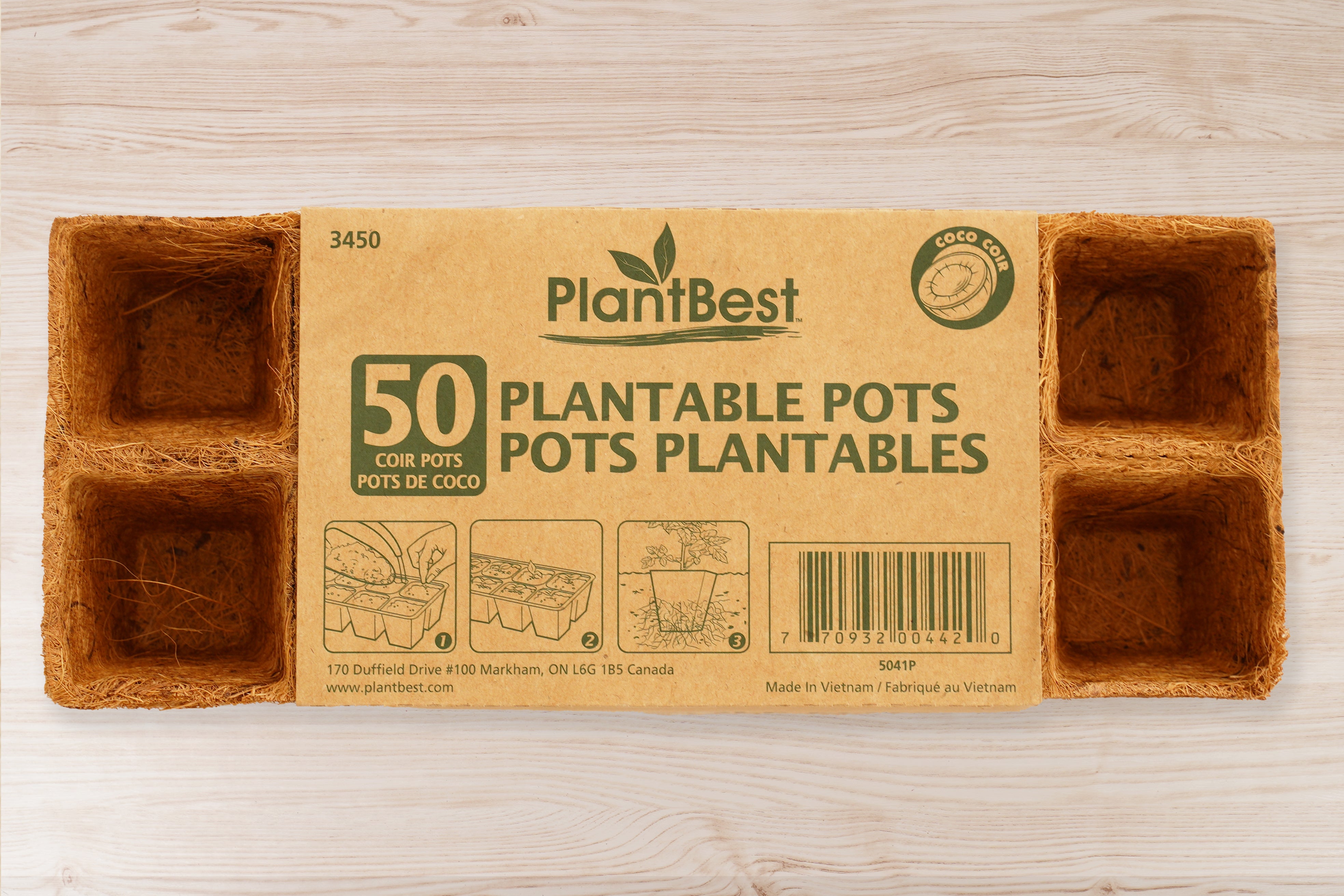 50 Pot Coconut Coir Pot Refill (1.75")