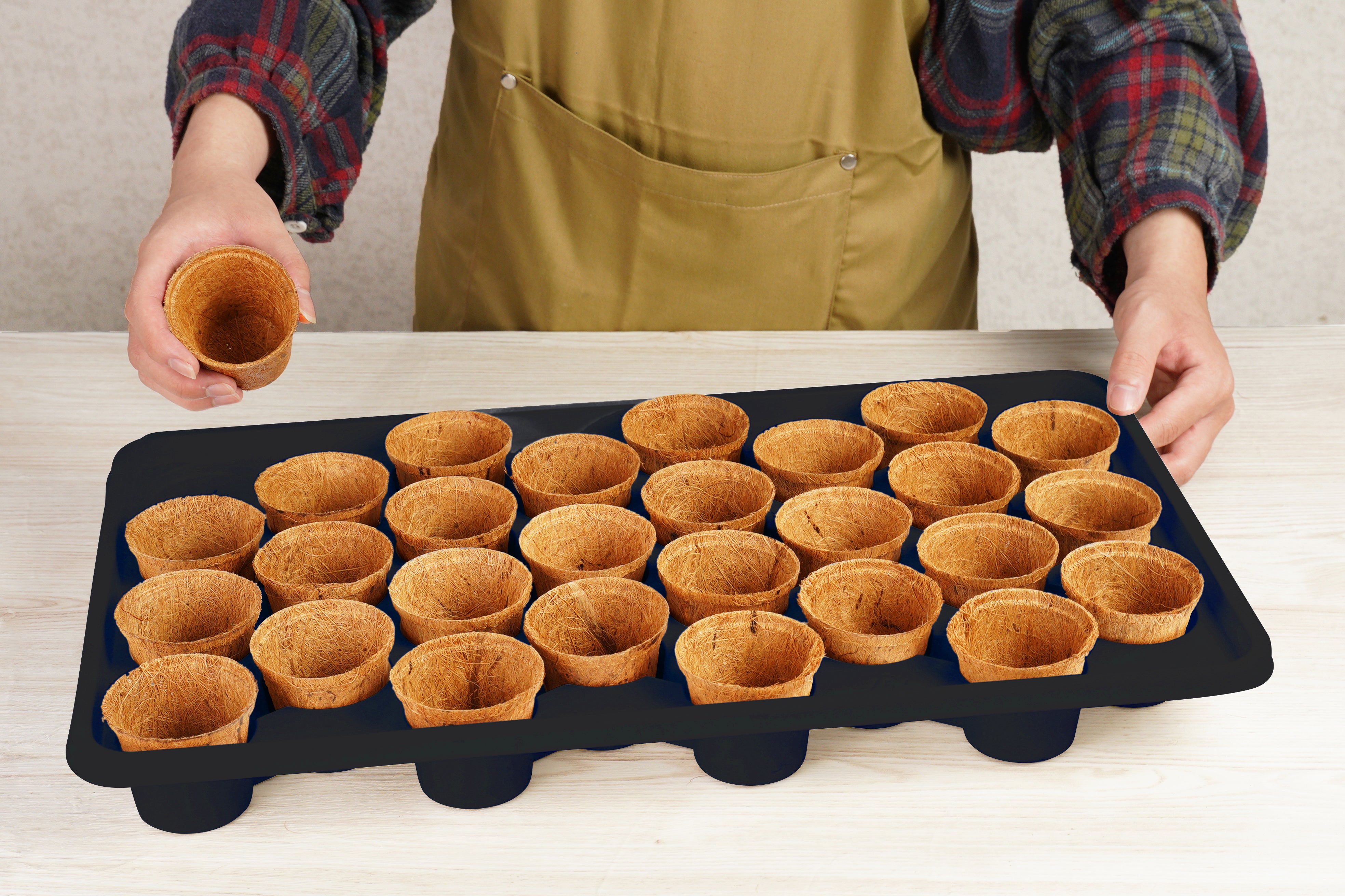 28 Coir Pot Self Watering System Kit