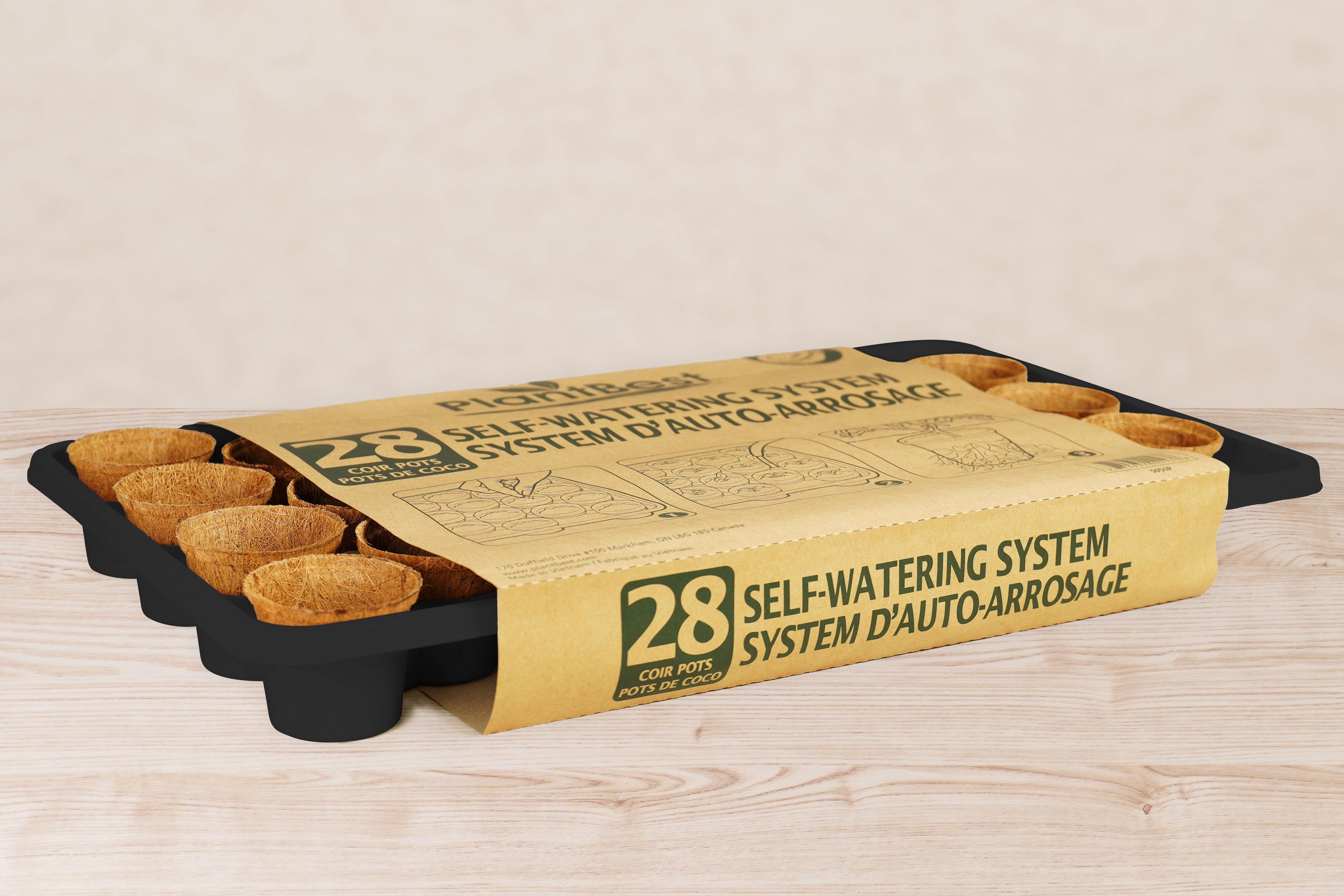 28 Coir Pot Self Watering System Kit
