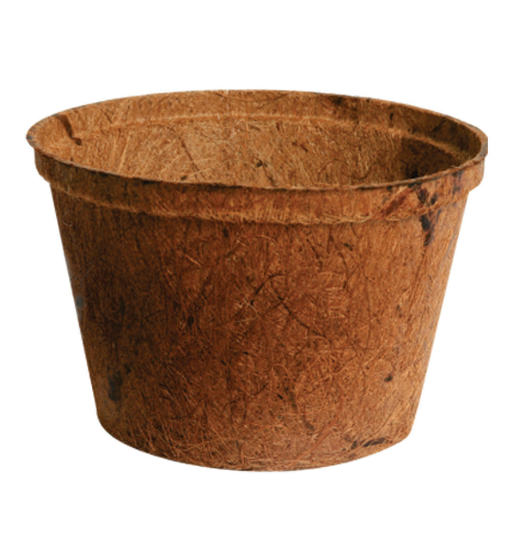 6” Round Coir Pot