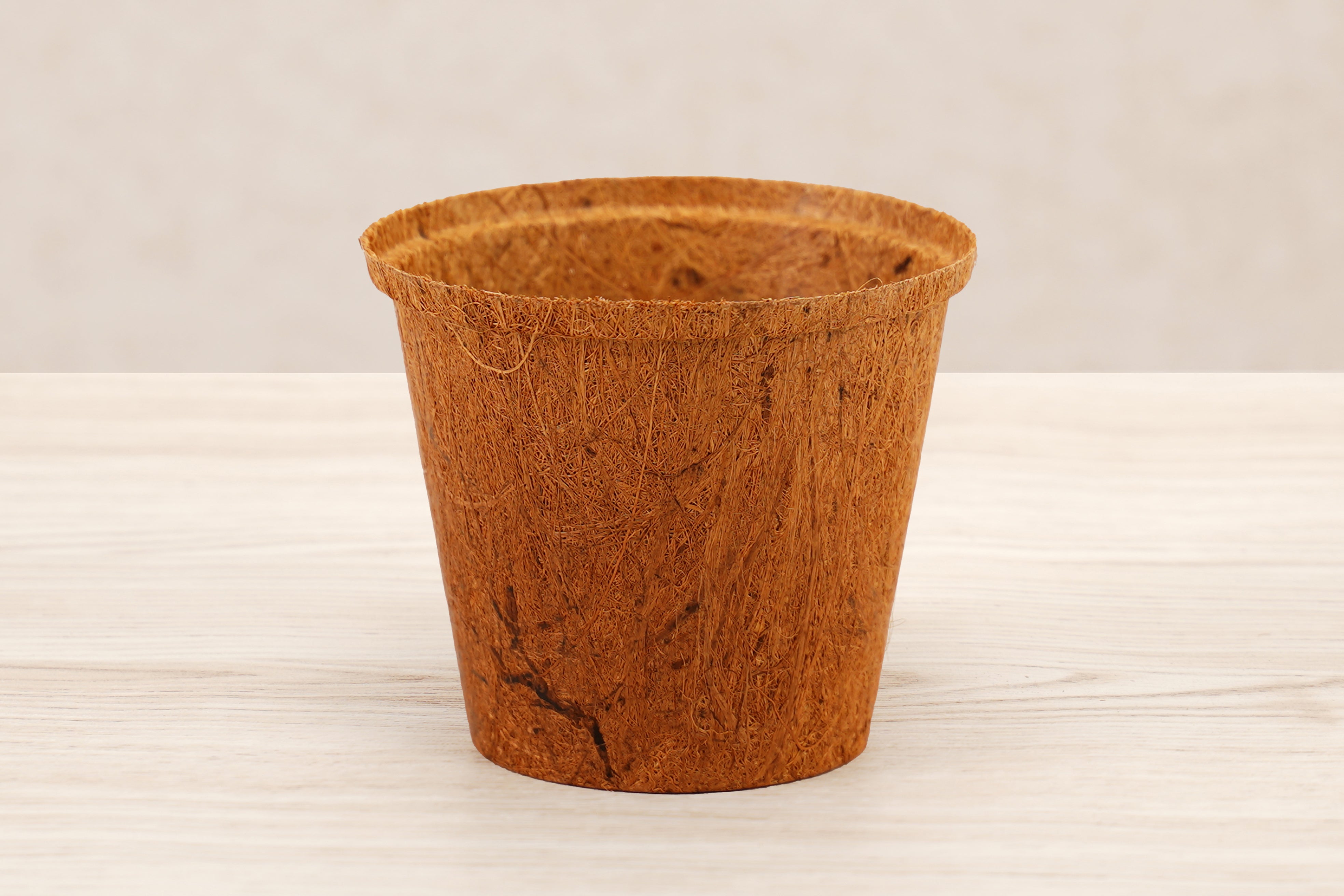 4” Round Coir Pot