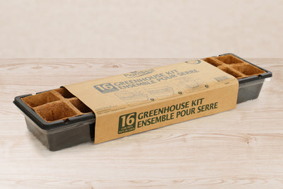 16 Pot Coconut Coir Pot Greenhouse Kit