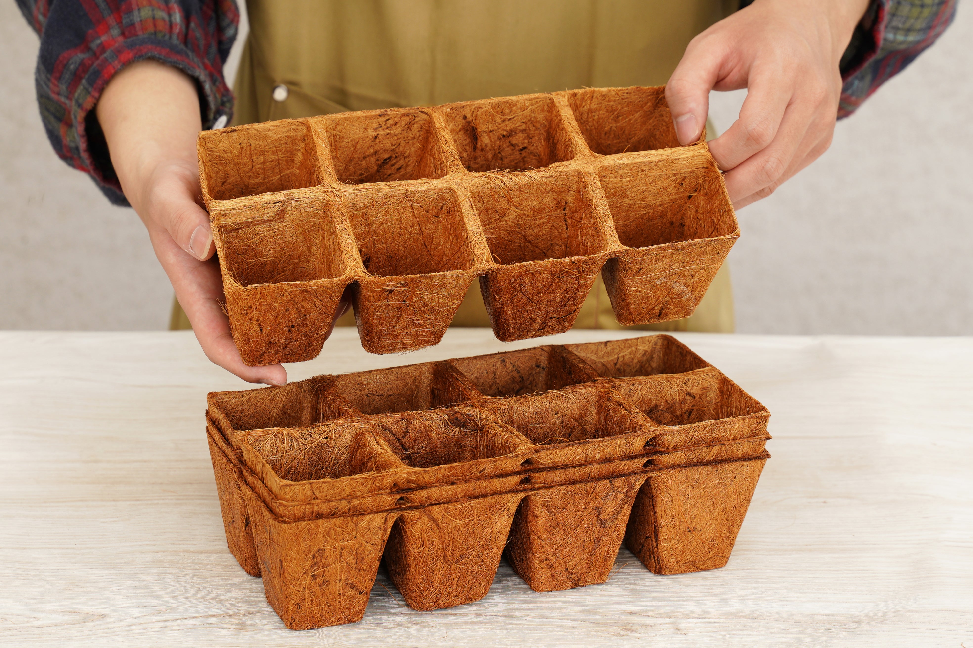 32 Pot Coconut Coir Pot Refill (2.5")